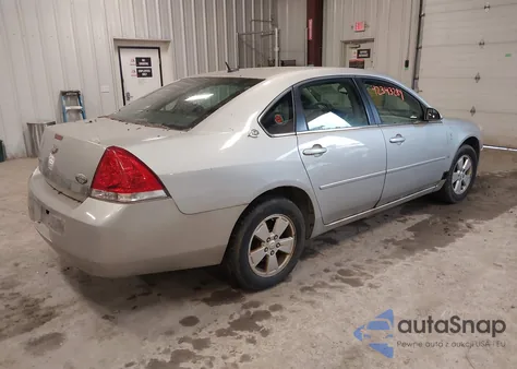 2007 Chevrolet Impala Lt z USA, uszkodzony, nr VIN 2G1WT58N479130001